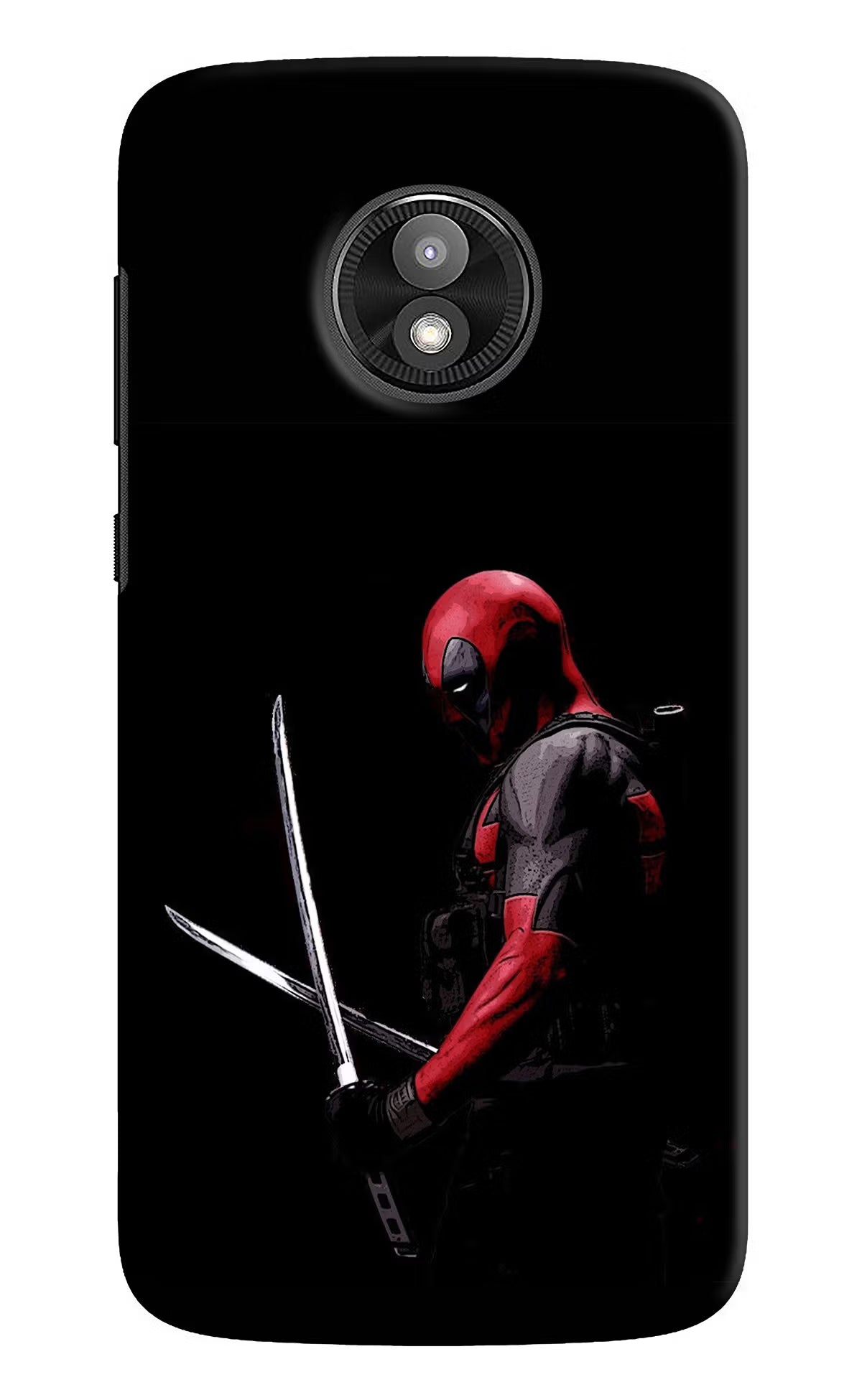 Deadpool Moto E5 Play Hard Case Back Cover by Casekaro
