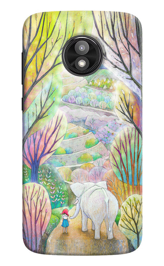 Nature Painting Moto E5 Play Hard Case Back Cover by Casekaro