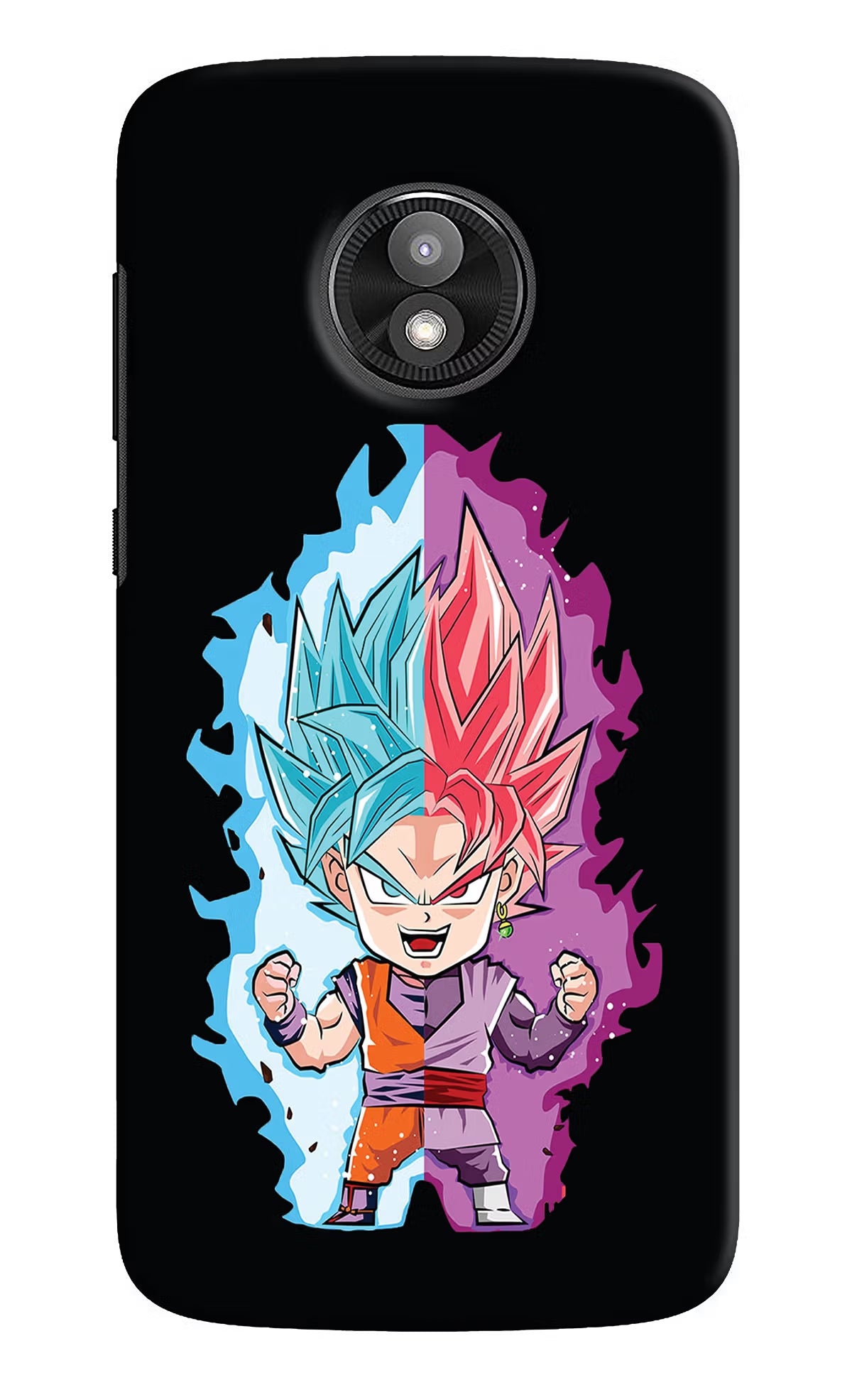 Chota Goku Moto E5 Play Hard Case Back Cover by Casekaro