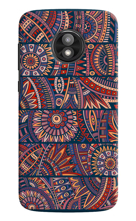 African Culture Design Moto E5 Play Hard Case Back Cover by Casekaro