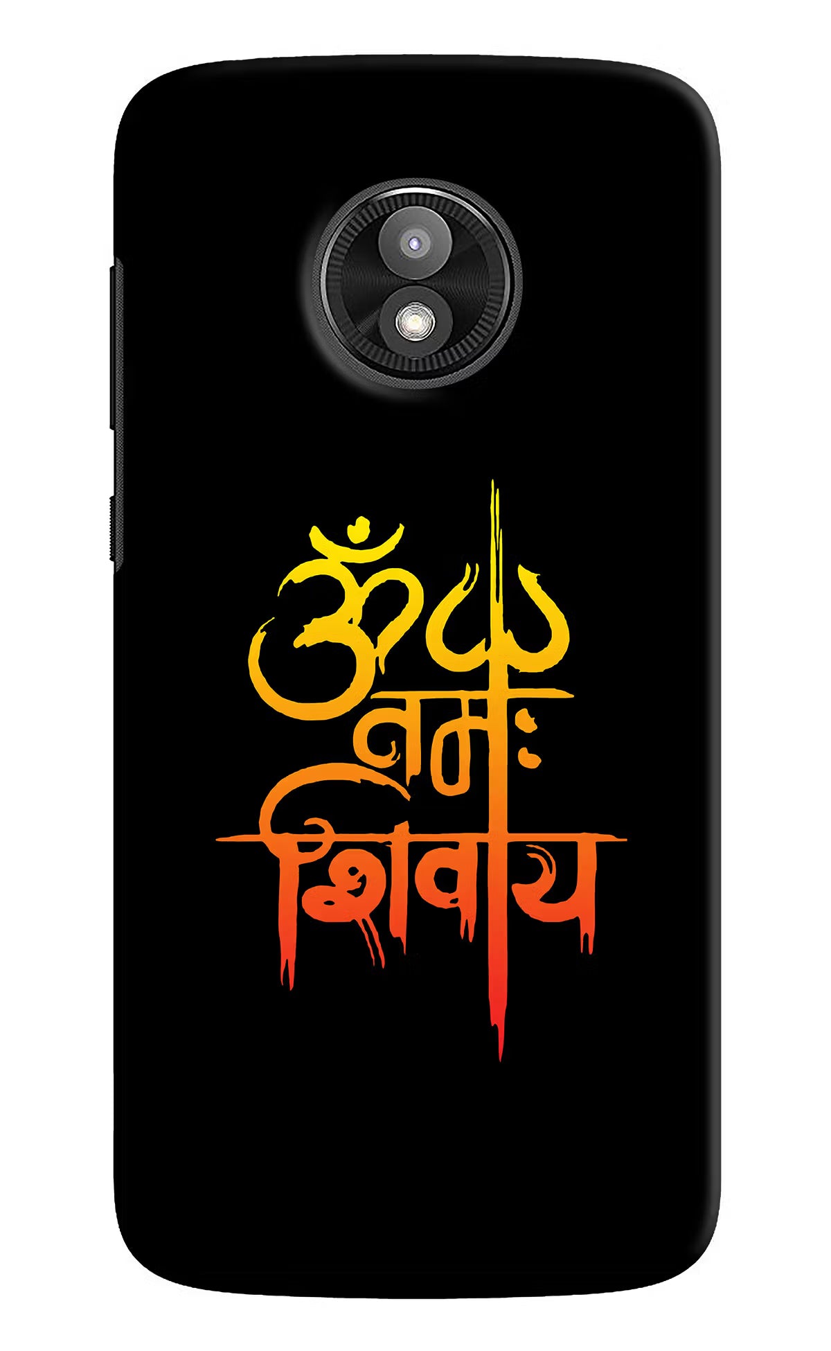 Om Namah Shivay Moto E5 Play Hard Case Back Cover by Casekaro