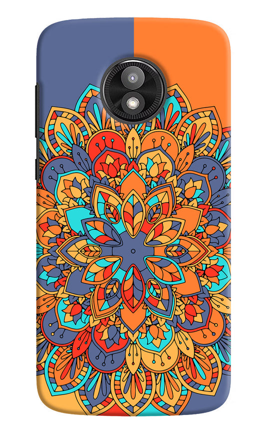 Color Mandala Moto E5 Play Hard Case Back Cover by Casekaro