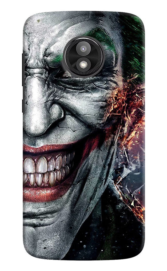 Joker Cam Moto E5 Play Hard Case Back Cover by Casekaro