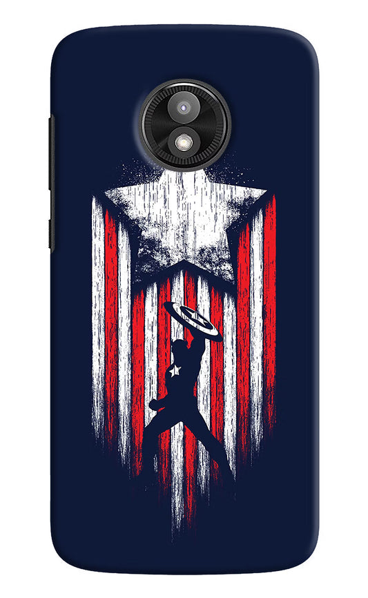 Captain America Marvel Art Moto E5 Play Hard Case Back Cover by Casekaro