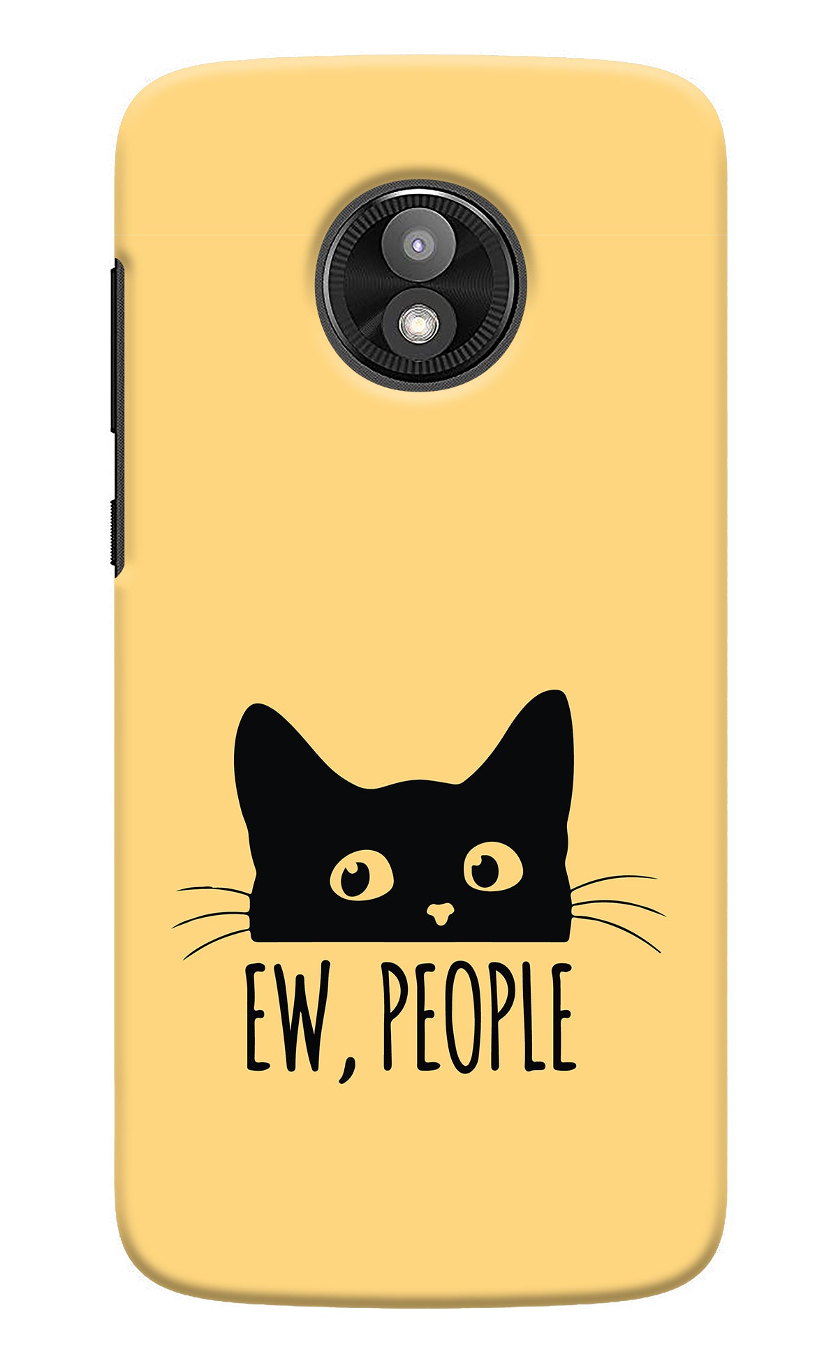 Ew People Catitude Moto E5 Play Back Cover