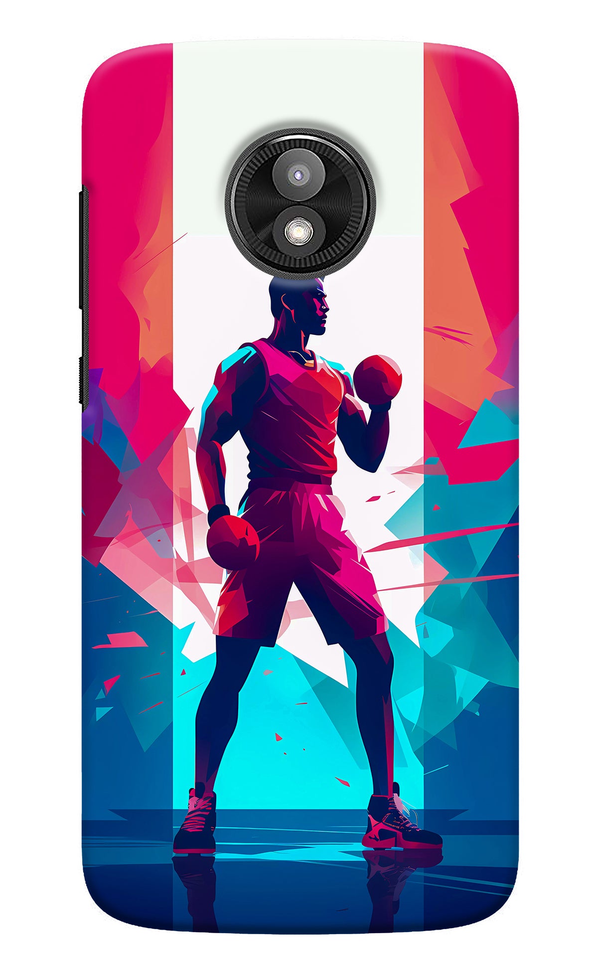 Champion Fighter (AI Generated) Moto E5 Play Back Cover