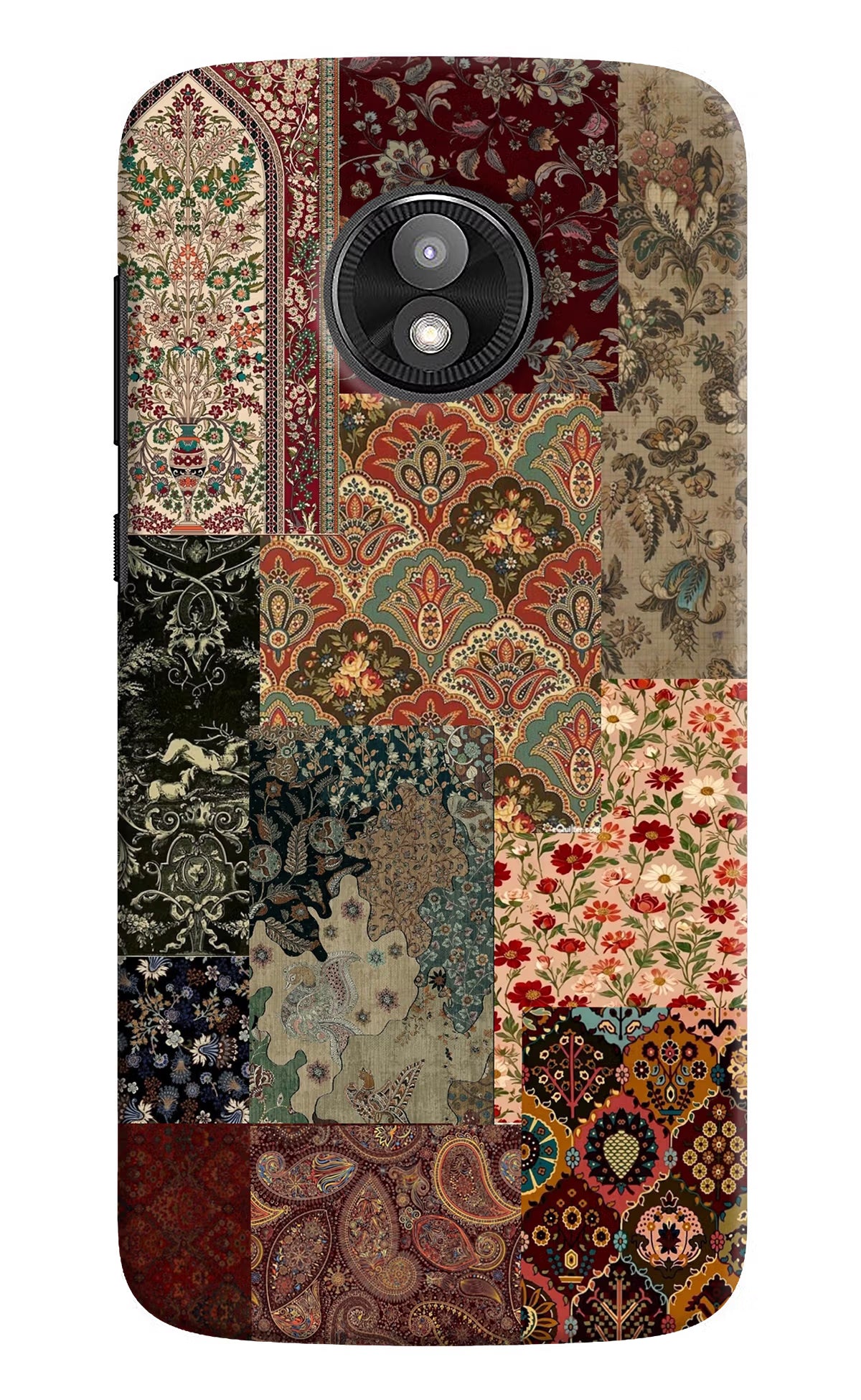 Desi Print Moto E5 Play Hard Case Back Cover by Casekaro