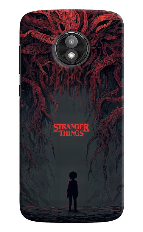 Ordinary Things Dark Side Moto E5 Play Back Cover