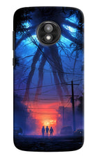 Ordinary Things Shadow Moto E5 Play Hard Case Back Cover by Casekaro