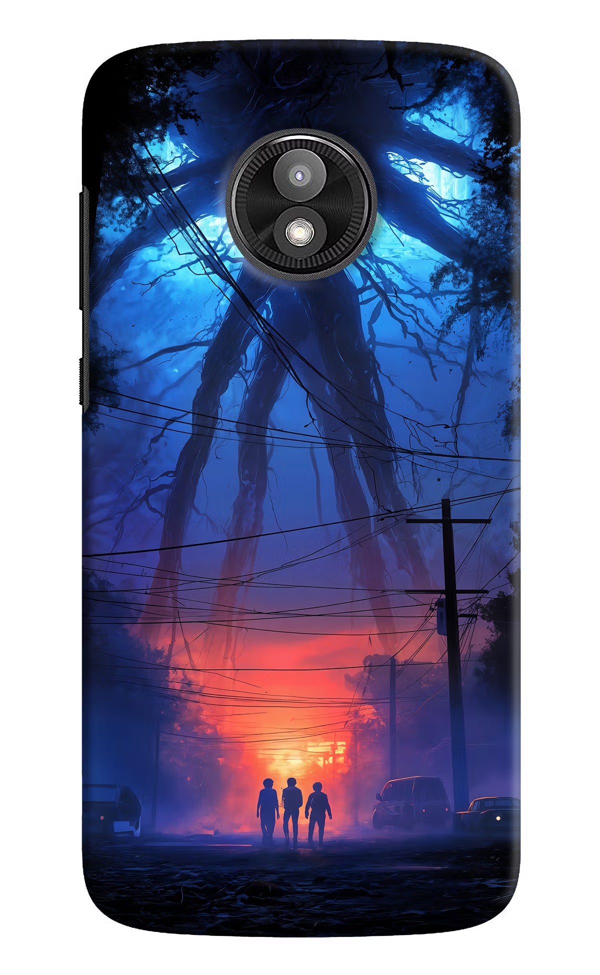 Ordinary Things Shadow Moto E5 Play Hard Case Back Cover by Casekaro