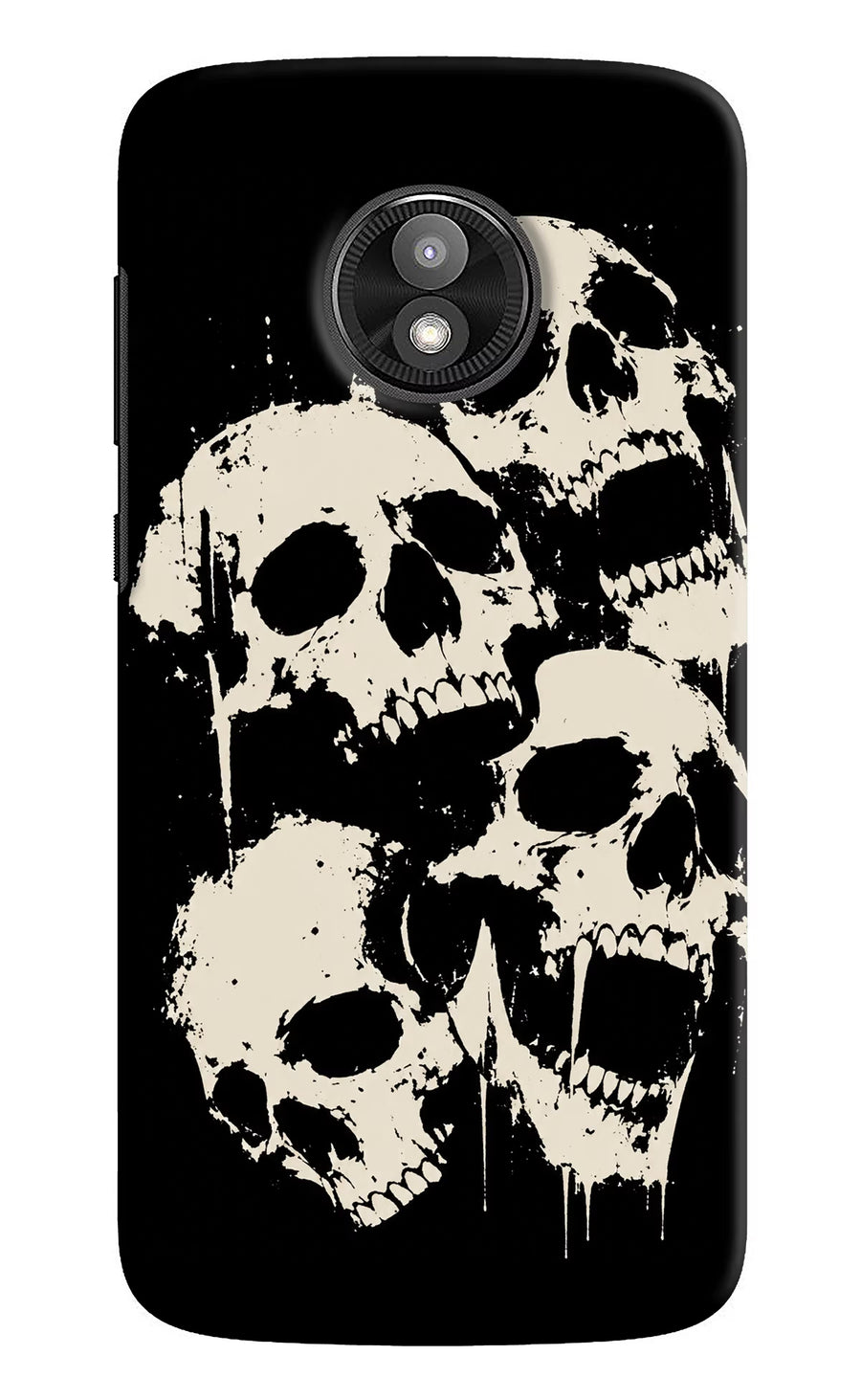 Dead Stack Moto E5 Play Back Cover, Hard case