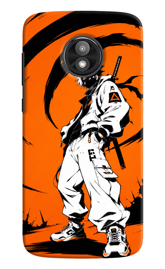 Street Samurai  Moto E5 Play Hard Case Back Cover by Casekaro
