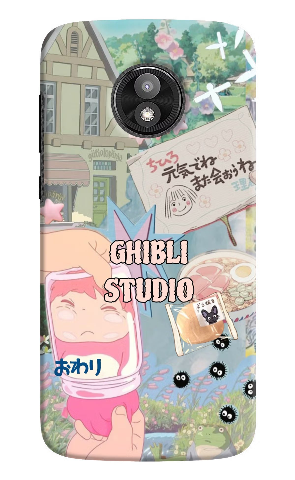 Studio Ghibli Moto E5 Play Back Cover