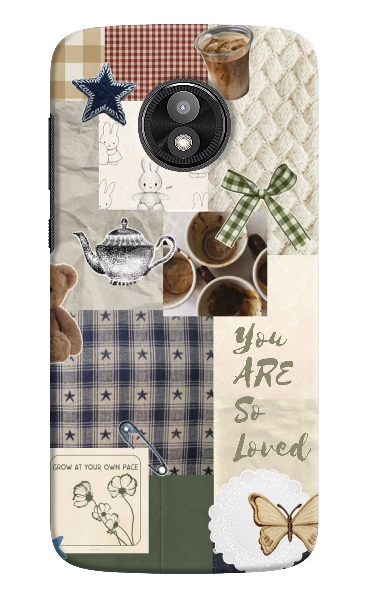 Cookie Moto E5 Play Back Cover