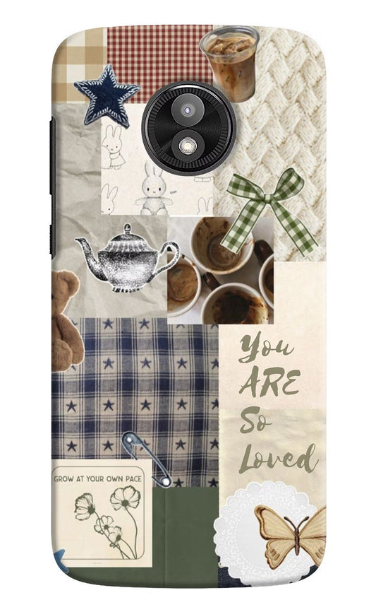 Cookie Moto E5 Play Back Cover