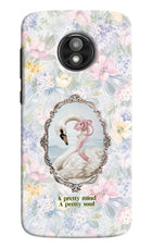 Pretty Mind Pretty Soul Moto E5 Play Hard Case Back Cover by Casekaro