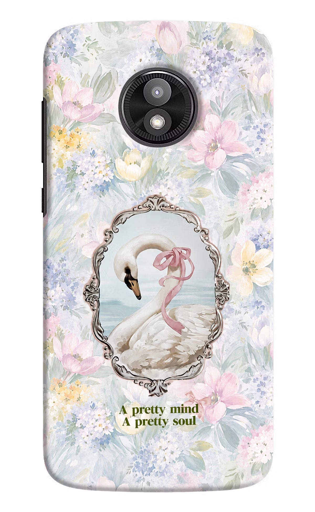 Pretty Mind Pretty Soul Moto E5 Play Back Cover