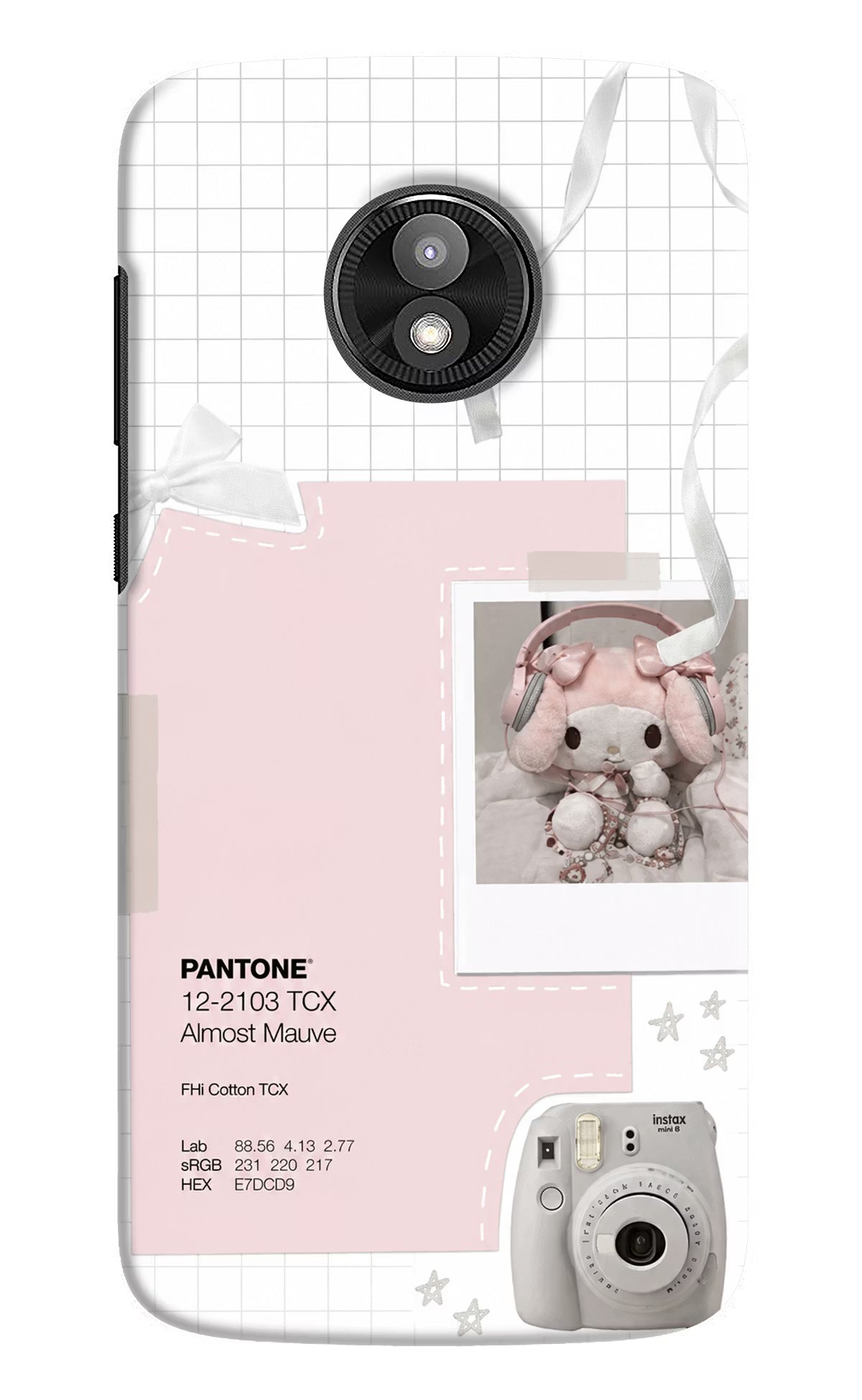 Pantone Asthetic Moto E5 Play Back Cover