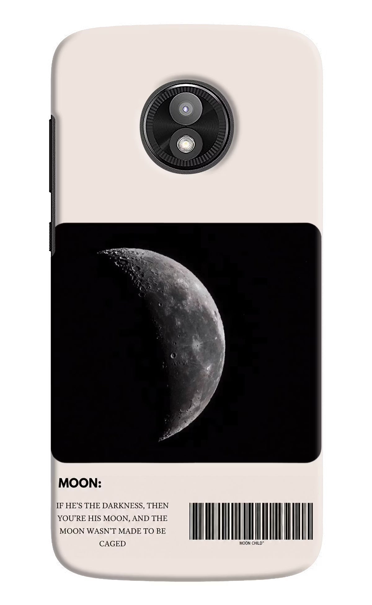 Moon Phase Moto E5 Play Back Cover