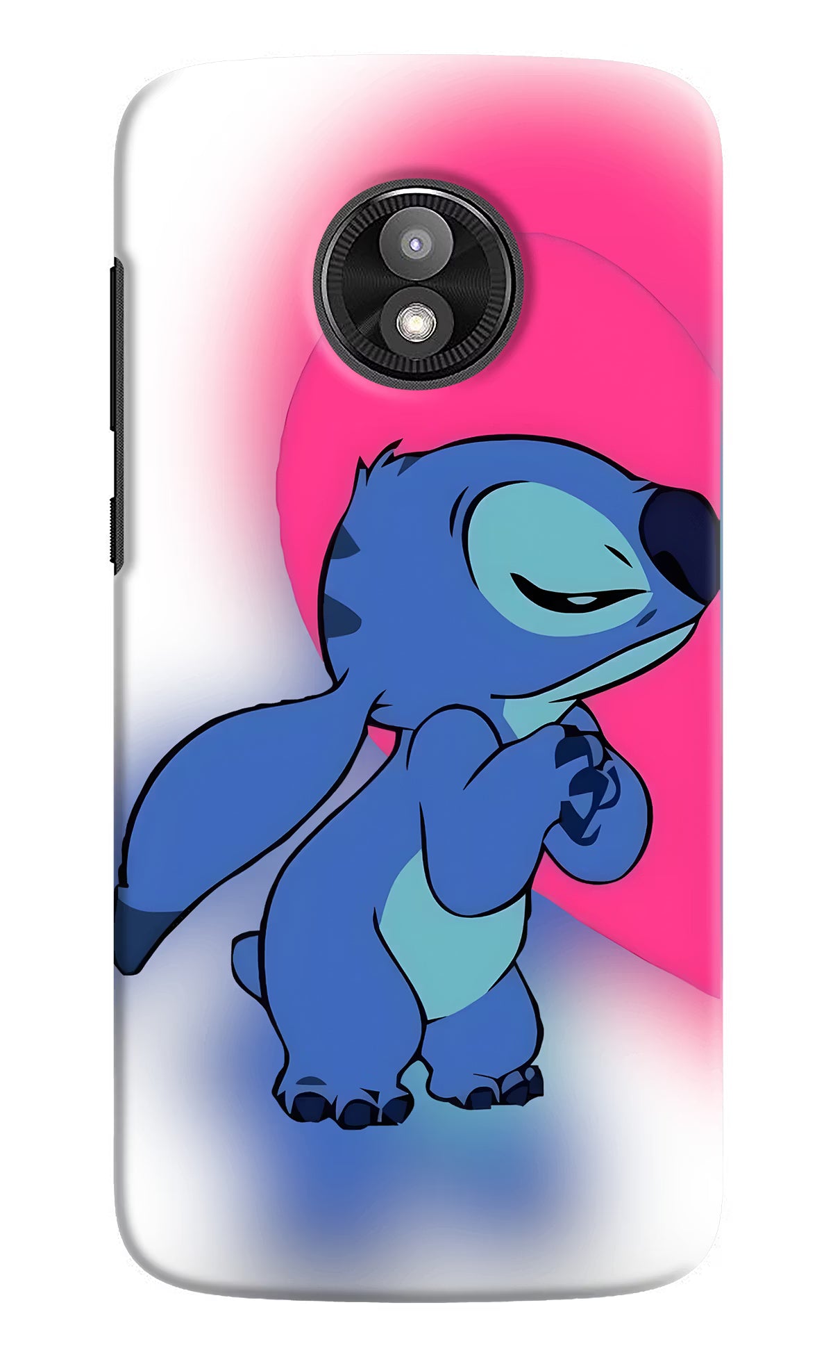 Stitch Hug Moto E5 Play Back Cover