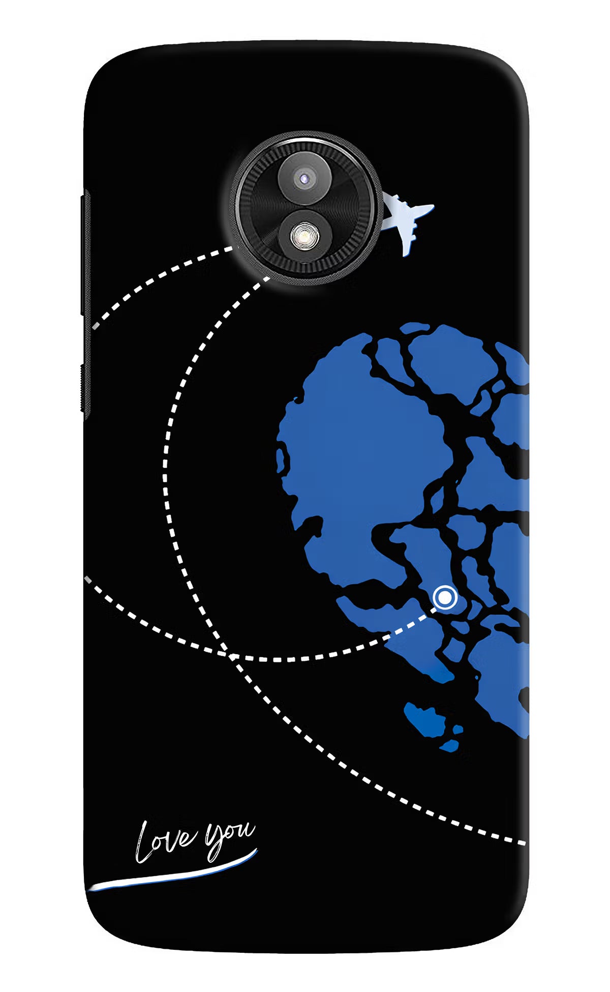 Love Orbit Moto E5 Play Back Cover