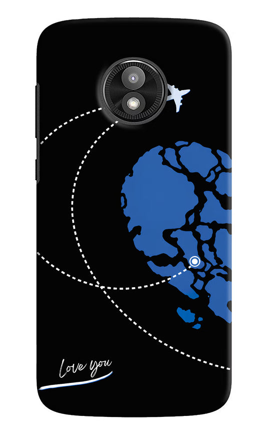 Love Orbit Moto E5 Play Hard Case Back Cover by Casekaro