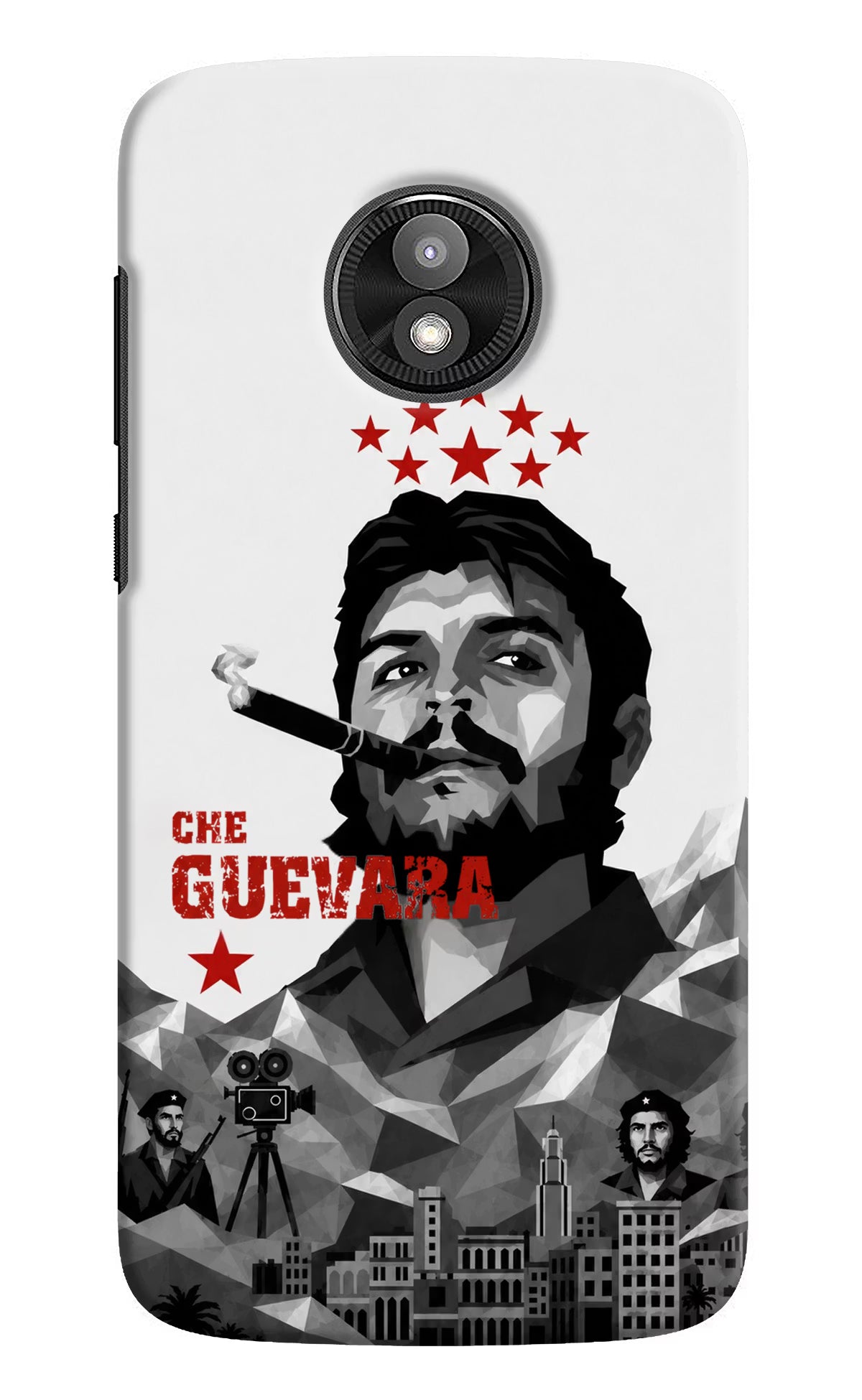 Che Guevara Iconic Moto E5 Play Back Cover