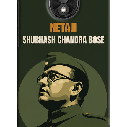 Netaji Legacy Moto E5 Play Back Cover