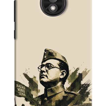 Netaji Rising Moto E5 Play Back Cover