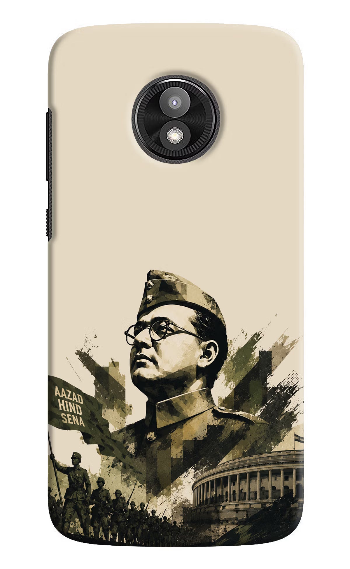 Netaji Rising Moto E5 Play Back Cover