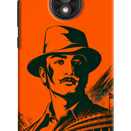 Bhagat Singh Legacy Moto E5 Play Back Cover