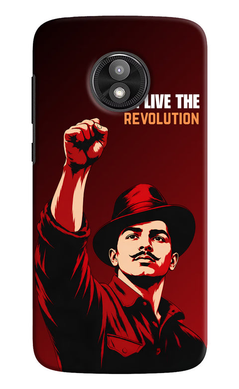 Bhagat Singh Revolution Moto E5 Play Back Cover