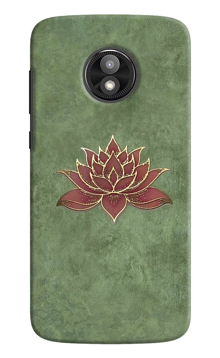 Lotus Grace Moto E5 Play Back Cover, Hard case