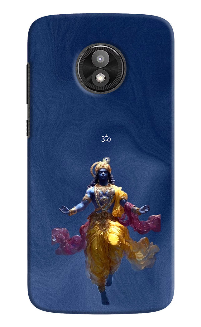 Cosmic Krishna Moto E5 Play Hard Case Back Cover by Casekaro