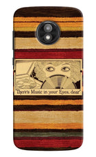 Vinyl Stripes Moto E5 Play Hard Case Back Cover by Casekaro