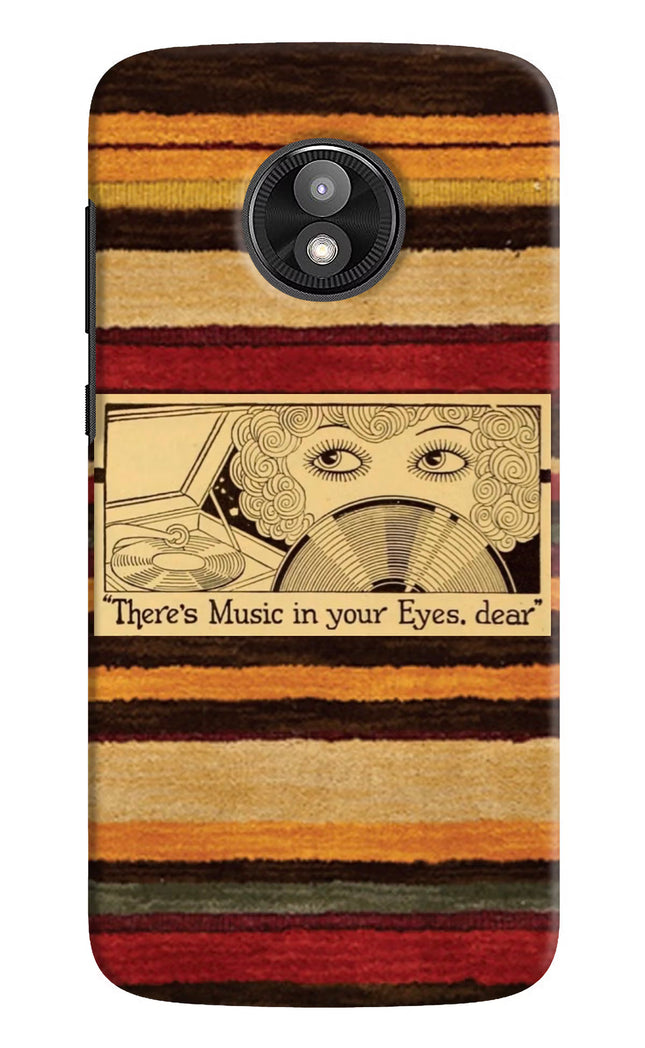 Vinyl Stripes Moto E5 Play Hard Case Back Cover by Casekaro