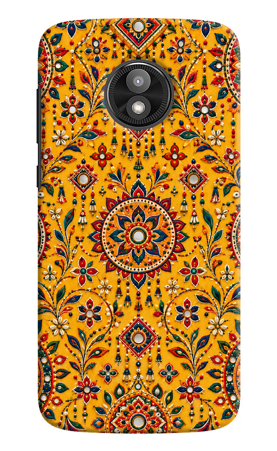 Sunlit Aura Moto E5 Play Back Cover, Hard case