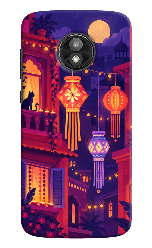 Lantern Lane Moto E5 Play Back Cover