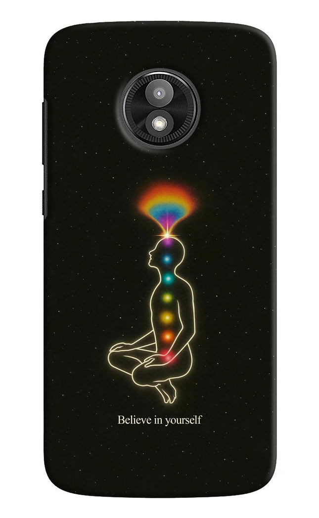 Believe in yourself Moto E5 Play Hard Case Back Cover by Casekaro
