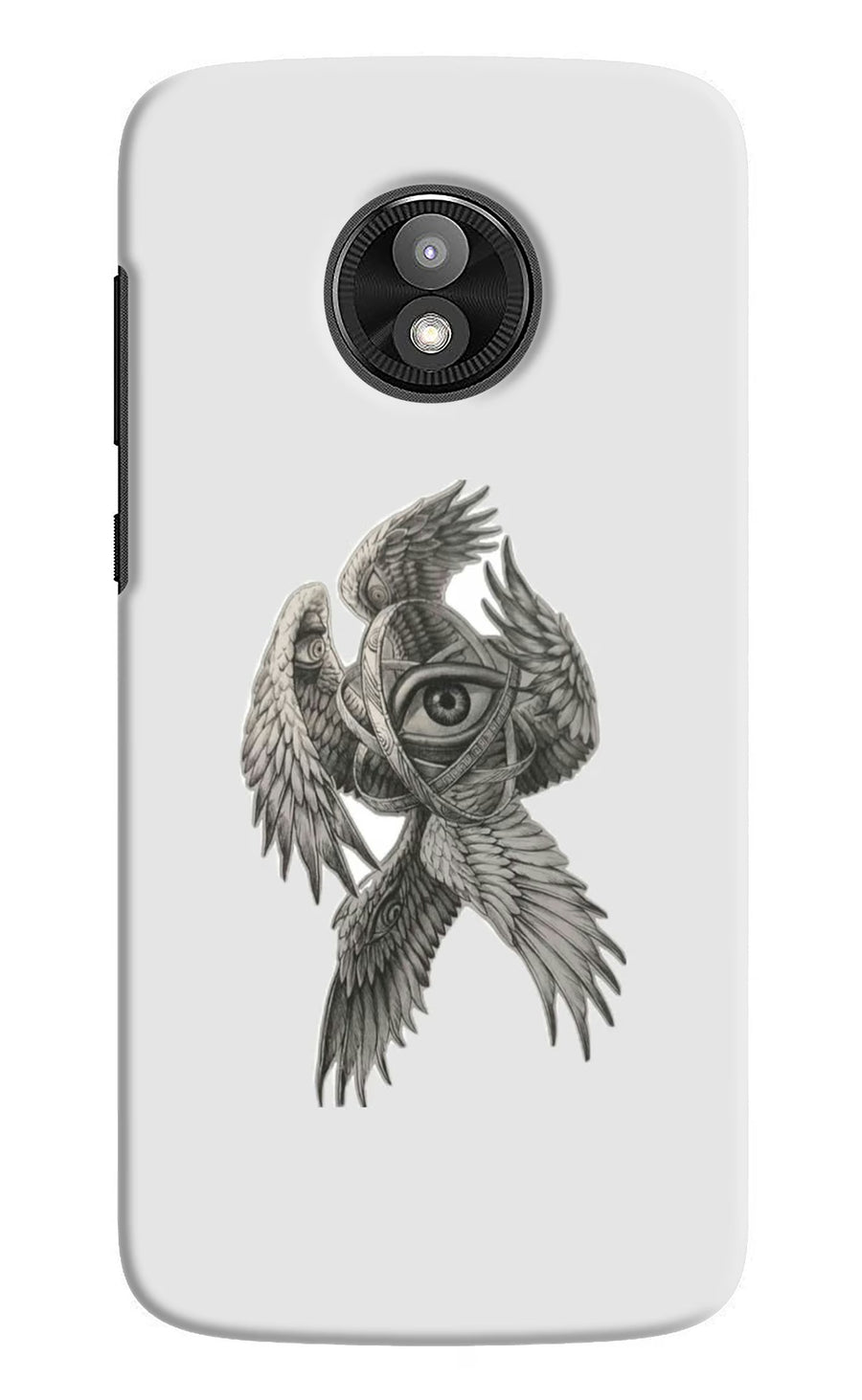 Accurate Angel Moto E5 Play Back Cover, Hard case