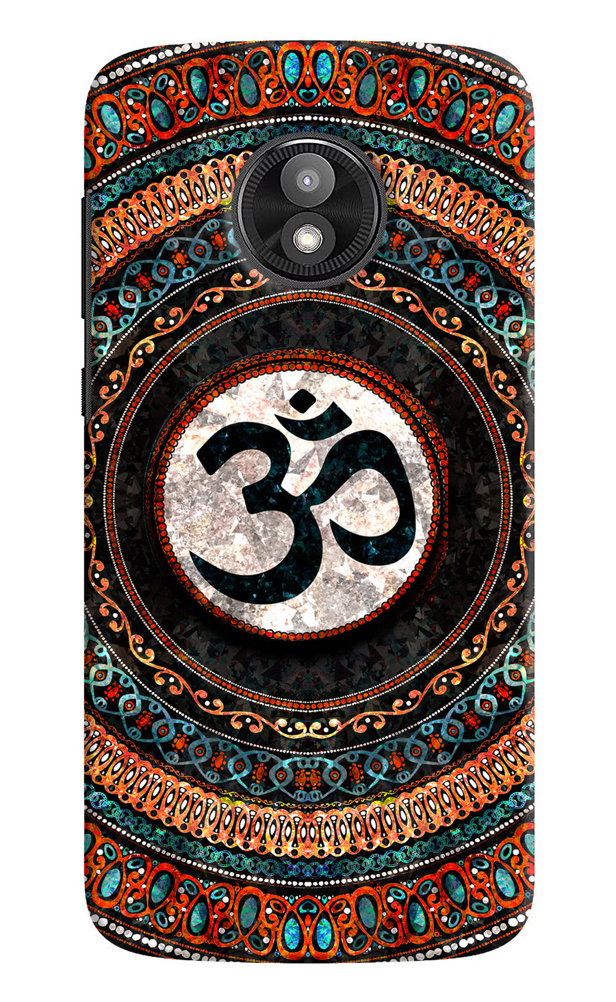 Om Culture Moto E5 Play Pop Case, Hard case