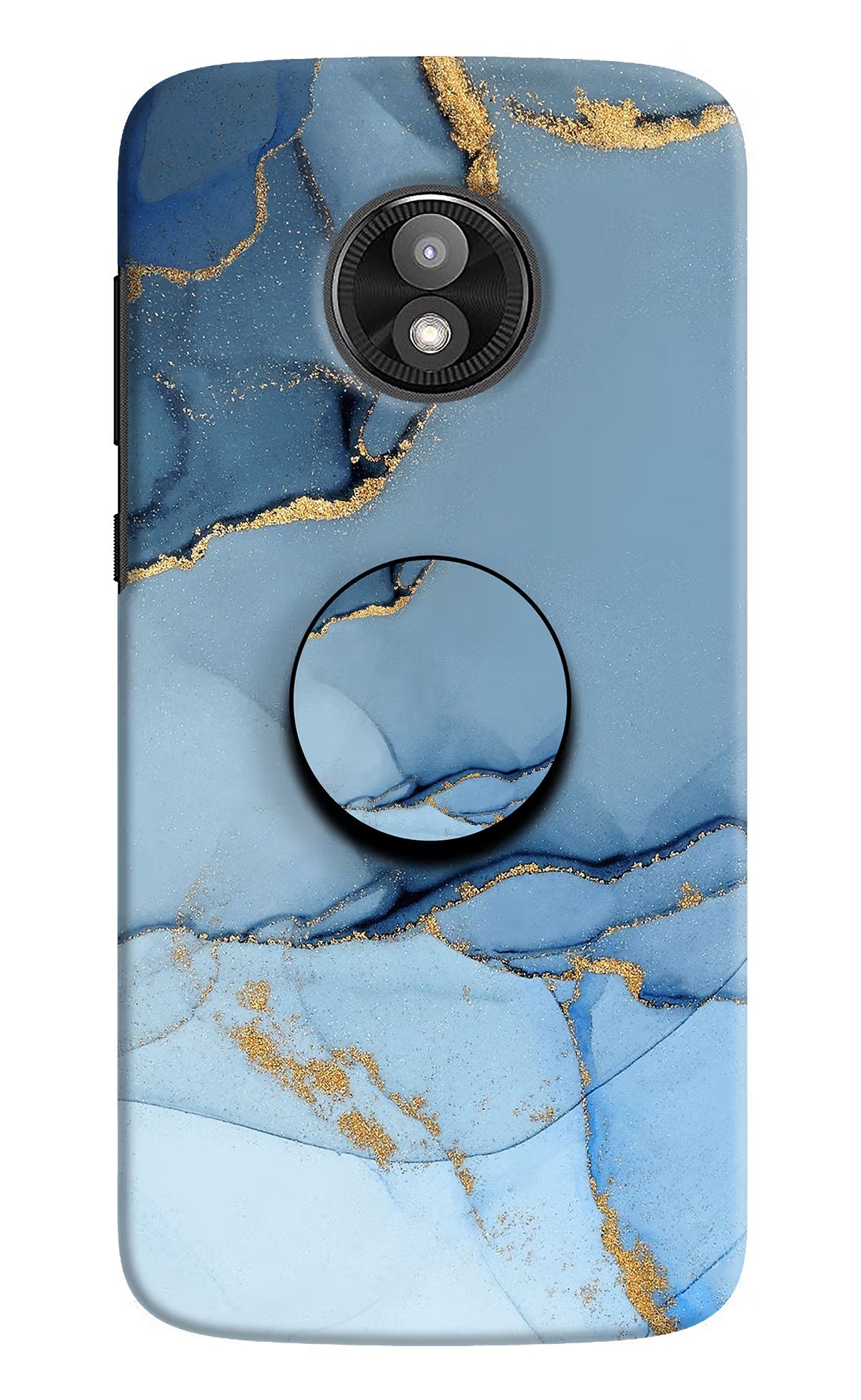 Blue Marble Moto E5 Play Pop Case by Casekaro
