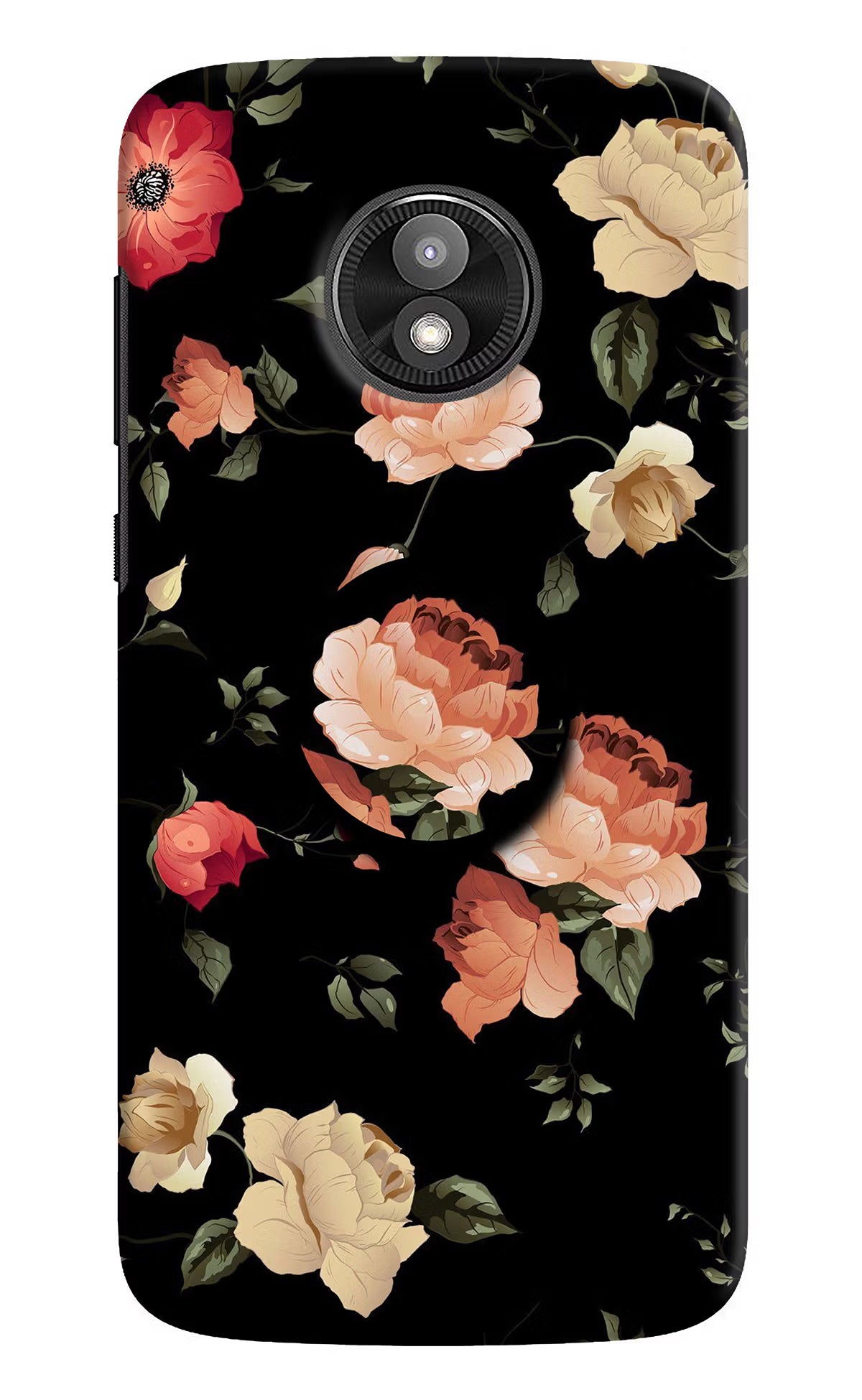 Flowers Moto E5 Play Pop Case by Casekaro