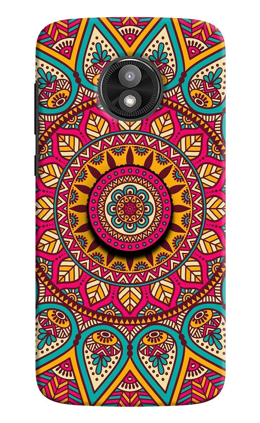 Mandala Moto E5 Play Pop Case by Casekaro