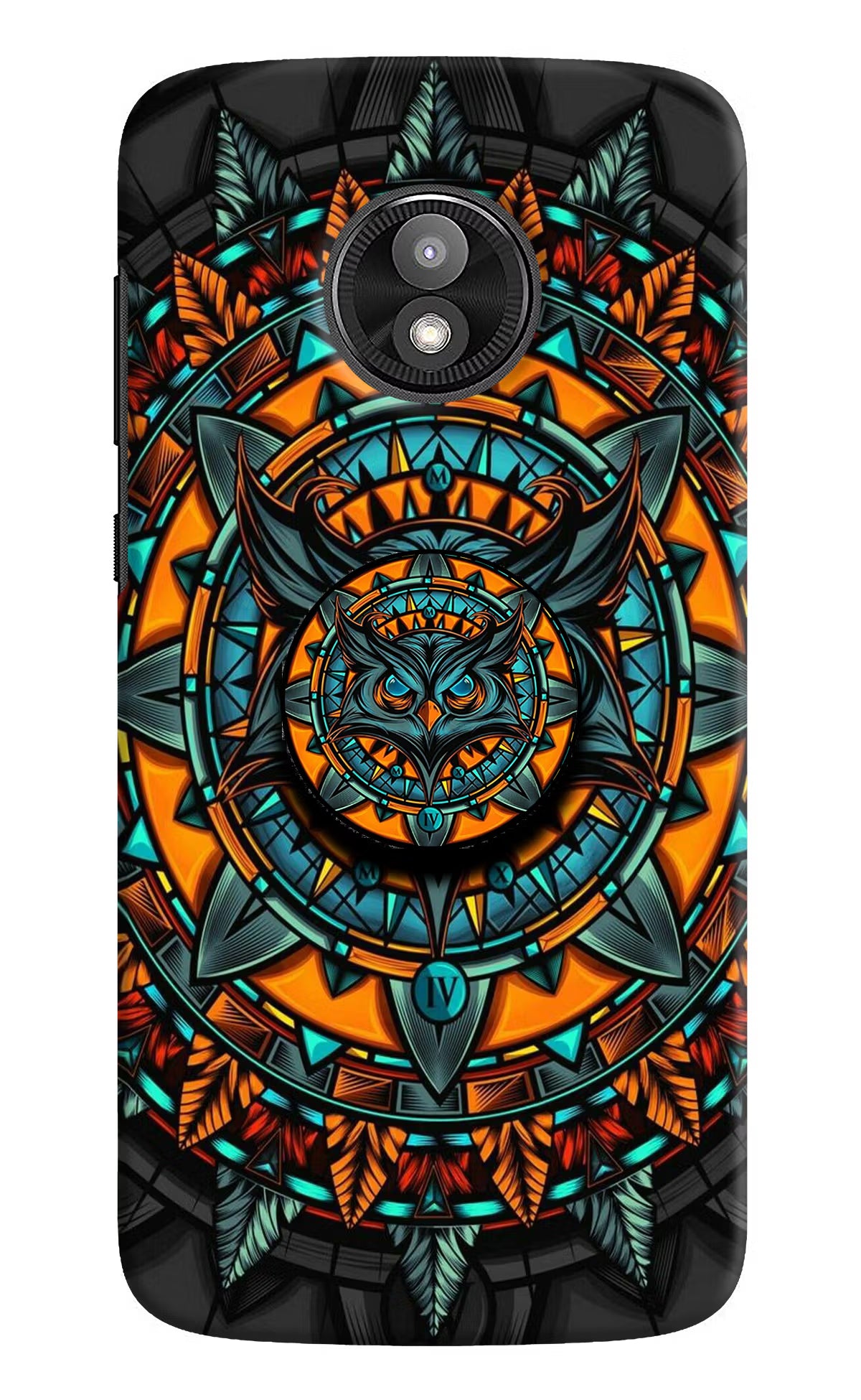 Angry Owl Moto E5 Play Pop Case by Casekaro