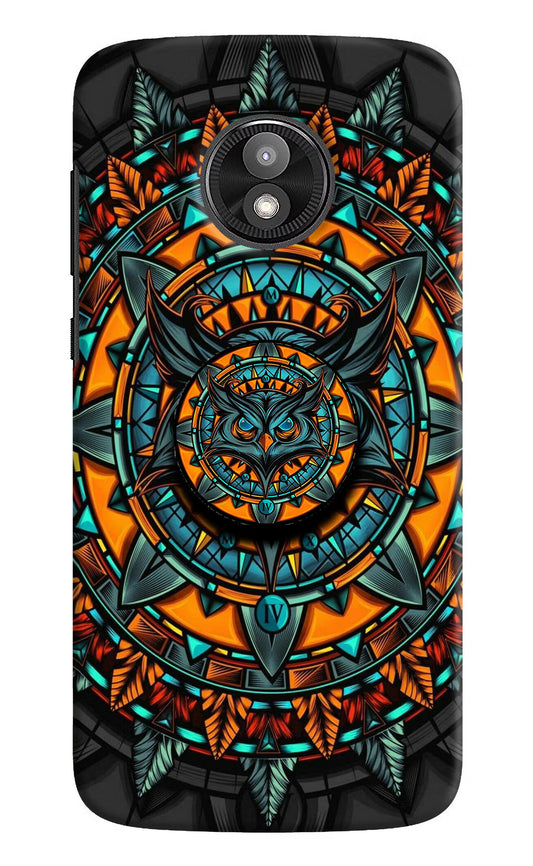 Angry Owl Moto E5 Play Pop Case by Casekaro