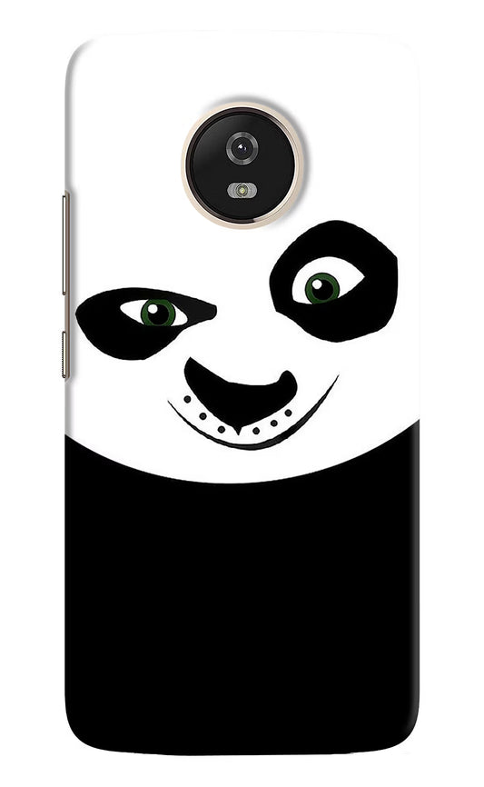 Panda Moto G5 Hard Case Back Cover by Casekaro