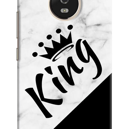 King Moto G5 Hard Case Back Cover by Casekaro