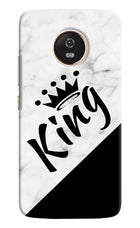 King Moto G5 Hard Case Back Cover by Casekaro