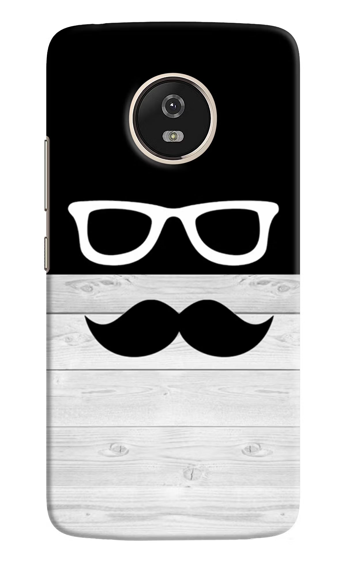Mustache Moto G5 Hard Case Back Cover by Casekaro